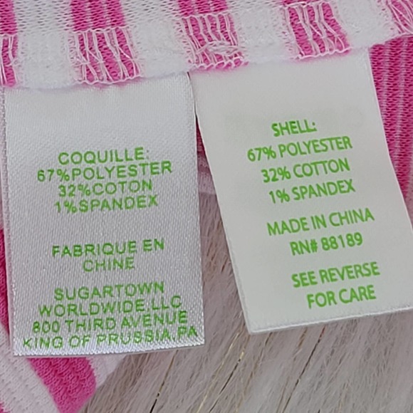 Lilly Pulitzer | Pink & White Striped Mini Skirt - Picture 5 of 5